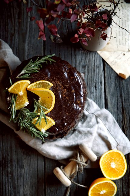 Pomarančová Torta s Čokoládovým Krémom