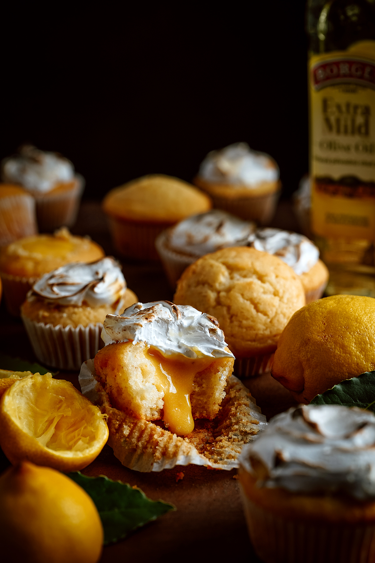 citrónové muffiny