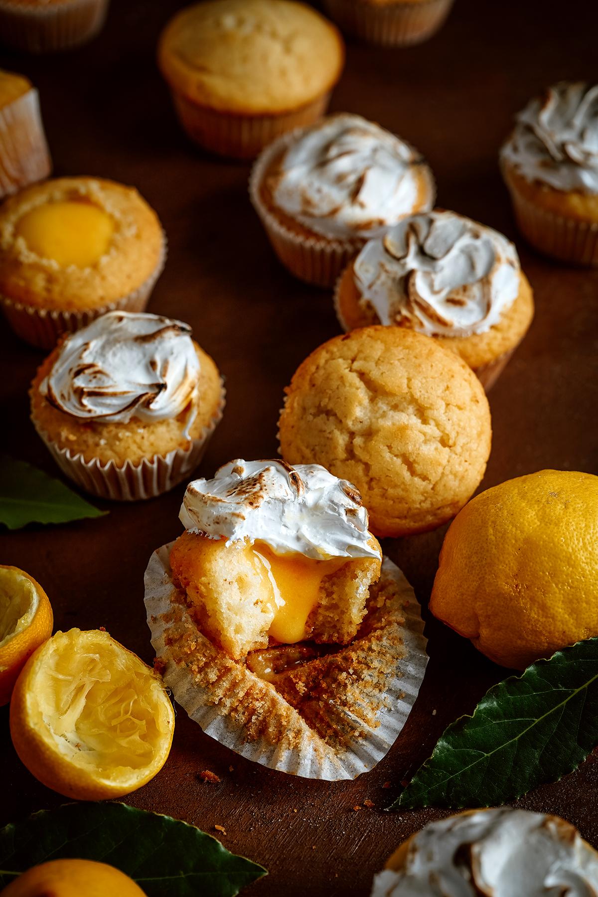 citrónové muffiny